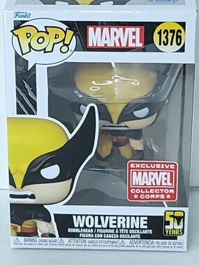 Funko POP! Marvel Wolverine Exclusive Collector Corps #1376 vinyl Figure X-men